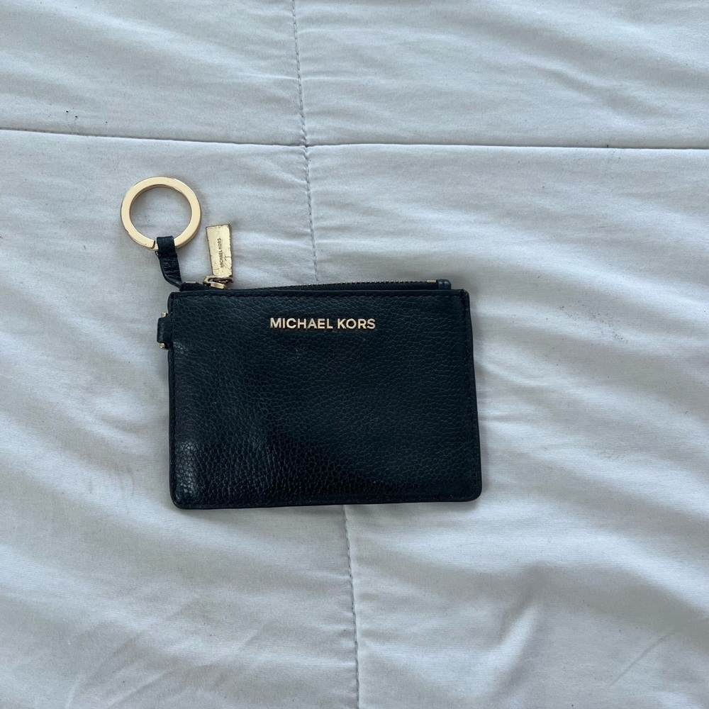 Michael Kors Black Keychain Pouch
